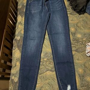 KanCan Women's Skinny Jeans - Dark Indigo